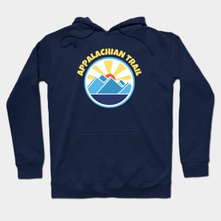 Appalachian Trail Abstract Mountains Hoodie